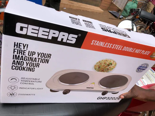 Double Hot plate for geepas