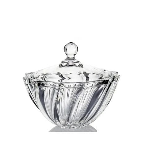 Glass Sugar Bowl/Candy Storage Jar