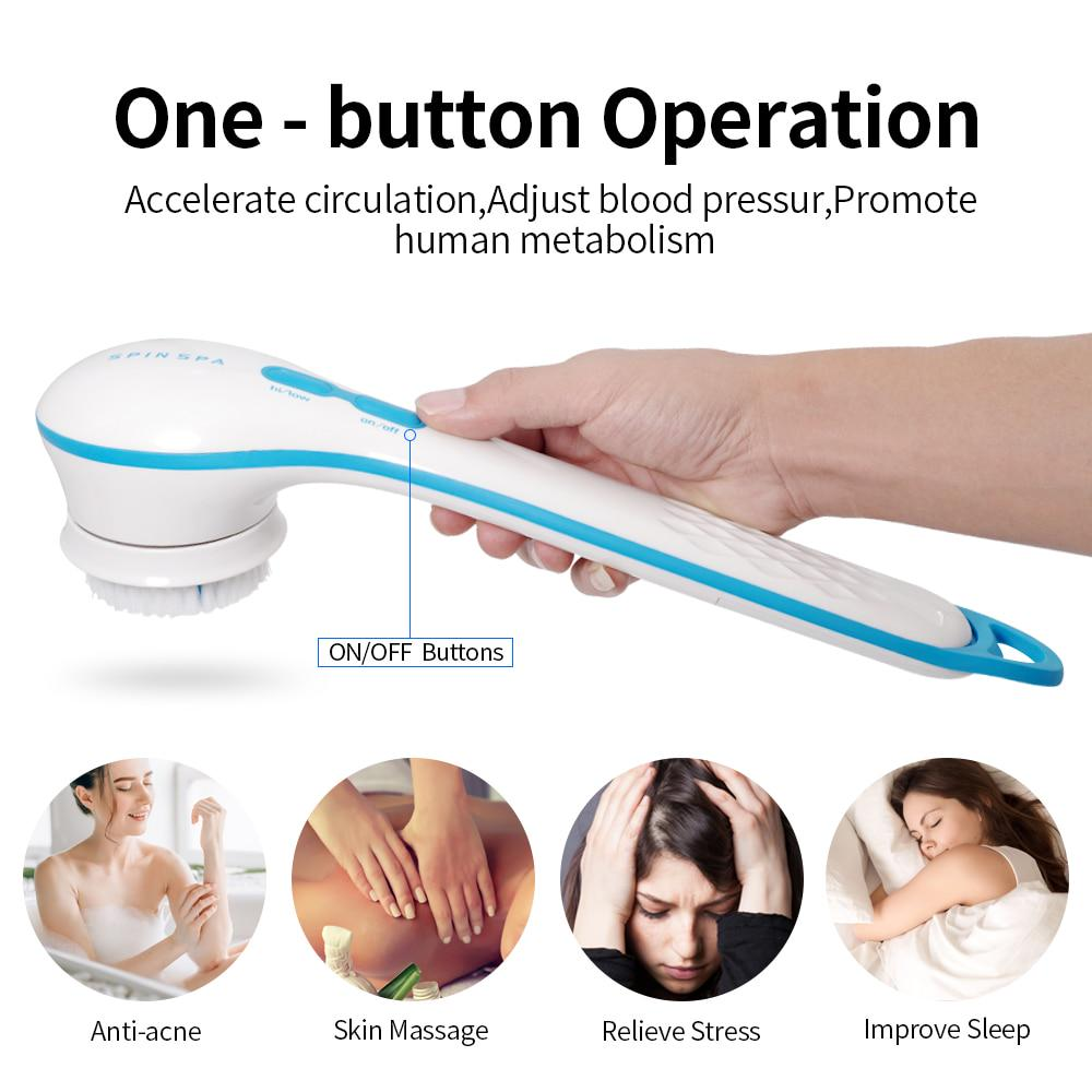 Rechargeable 5in 1 Massage &Bath Brush