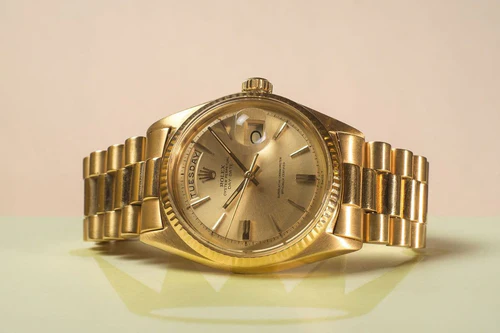 Rolex watch-gold