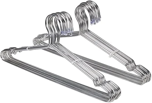 Stainless Steel Hangers-6pcs