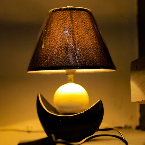 Unique modern bedside lamp